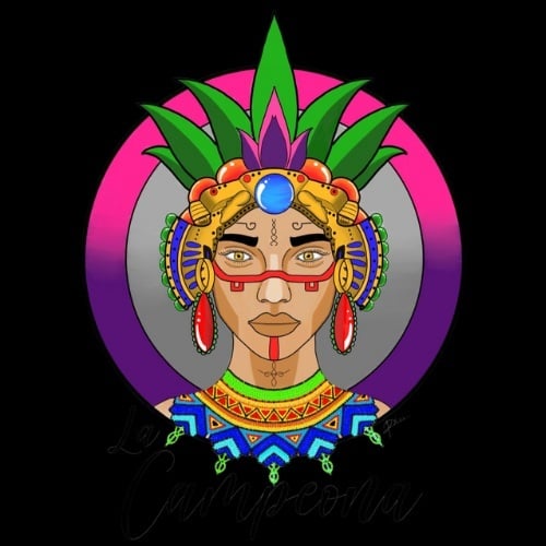 la campeona - logotipo